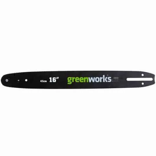 Шина для аккумуляторной цепной пилы Greenworks 40V 40 см купить в Минске