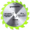Диск пильный по дереву для циркулярной пилы Greenworks 165 мм 18T купить в Минске