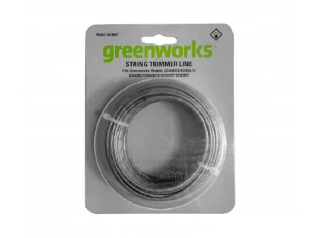 Леска 2 мм для триммера Greenworks купить в Минске