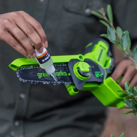 Цепная мини пила аккумуляторная Greenworks GD24CSMNX (без АКБ и ЗУ) купить в Минске