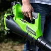 Воздуходув аккумуляторный Greenworks 40V G40ABK4 (1хАКБ 4Ач и ЗУ) купить в Минске