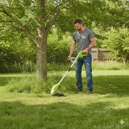 Триммер электрический GreenWorks GST2830 купить в Минске