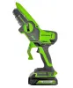 Цепная мини пила аккумуляторная Greenworks 24V (1хАКБ 2Ач и ЗУ) 10см купить в Минске