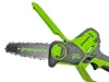 Цепная мини пила аккумуляторная Greenworks 24V GD24CSMNX (1хАКБ 4Ач и ЗУ) 15см купить в Минске