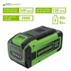 Аккумулятор Greenworks 40V, 8 Ач G40B8 купить в Минске