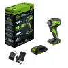 Гайковерт ударный аккумуляторный Greenworks 24V G24IW200 купить в Минске