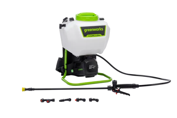 Опрыскиватель аккумуляторный Greenworks 24V G24BSPII (1хАКБ 2Ач и ЗУ) купить в Минске