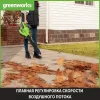Воздуходув-пылесос садовый аккумуляторный Greenworks 40V GD40BVIIK4 (c 1хАКБ 4Ач и ЗУ) купить в Минске