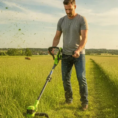 Триммер аккумуляторный Greenworks 24V ST3002 (без АКБ и ЗУ) купить в Минске