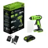 Пистолет клеевой аккумуляторный Greenworks G24GLG 24V (1АКБх2Ач и ЗУ) купить в Минске