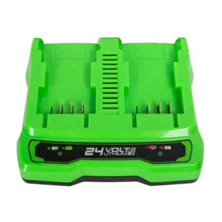 Зарядное устройство для 2-х аккумуляторов Greenworks G24X2UC2 купить в Минске