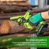 Цепная мини пила аккумуляторная Greenworks CS2410A 24V 10см купить в Минске
