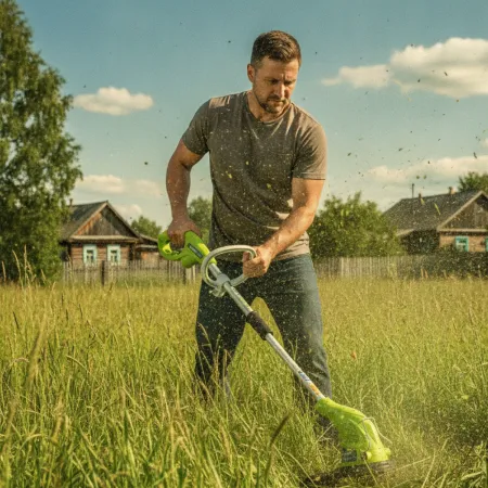 Триммер электрический GreenWorks GST2830 купить в Минске