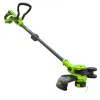 Триммер аккумуляторный Greenworks 24V ST3002 (1хАКБ 2Ач и ЗУ) купить в Минске