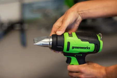 Строительный фен аккумуляторный Greenworks G24HG (без АКБ и ЗУ) купить в Минске