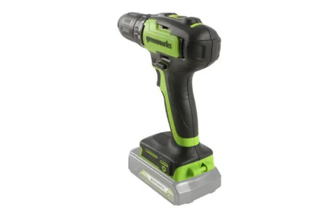 Дрель-шуруповерт аккумуляторная Greenworks 24V GD24DD35 (без АКБ и ЗУ) купить в Минске