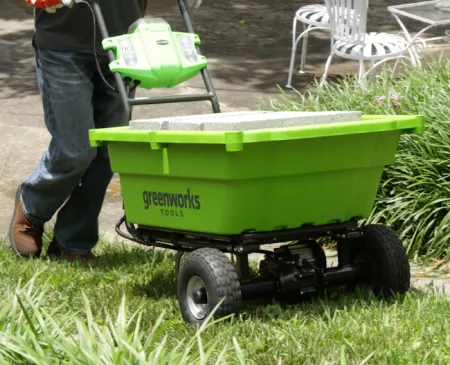 Садовая тележка самоходная Greenworks 40V G40GCK4 (1хАКБ 4 Ач и ЗУ) 106л купить в Минске