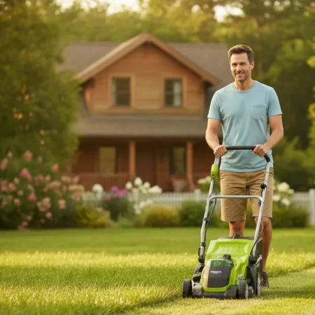 Газонокосилка аккумуляторная GreenWorks G40LM35K2X 40B купить в Минске