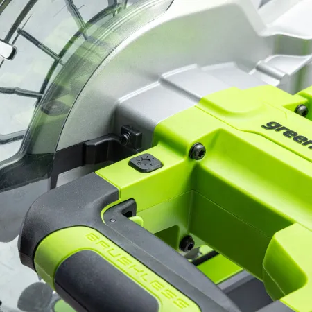 Торцовочная пила Greenworks GD24MS216K5 24V (65х310мм) аккумуляторная, с АКБ 5 А/ч и ЗУ купить в Минске