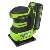 Плоскошлифовальная машина аккумуляторная Greenworks 24V G24SS14 (1х АКБ 2Ач и ЗУ) купить в Минске