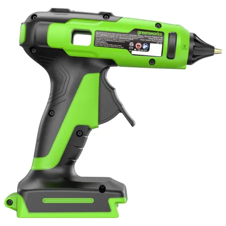 Пистолет клеевой аккумуляторный Greenworks G24GLG 24V (1АКБх2Ач и ЗУ) купить в Минске