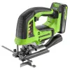 Лобзик аккумуляторный Greenworks 24V GD24JS120 (1хАКБ2Ач и ЗУ) купить в Минске