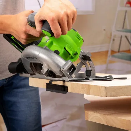 Циркулярная пила аккумуляторная Greenworks 24V GD24CS165 (без АКБ и ЗУ) купить в Минске