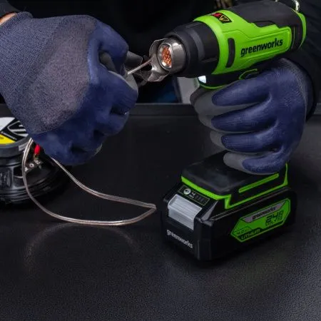 Фен строительный аккумуляторный Greenworks G24HG 24V (1хАКБ 4Ач и ЗУ) купить в Минске