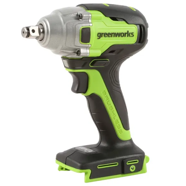 Гайковерт ударный аккумуляторный Greenworks 24V GD24IW400 (без АКБ и ЗУ) купить в Минске
