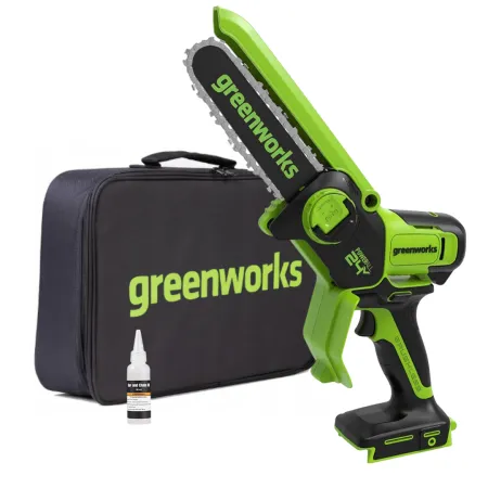 Цепная мини пила аккумуляторная Greenworks GD24CSMNX (без АКБ и ЗУ) купить в Минске