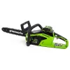 Цепная пила аккумуляторная Greenworks 40V GD40CS15 (АКБ+ЗУ) купить в Минске