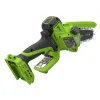 Цепная мини пила аккумуляторная Greenworks CS2410A 24V 10см купить в Минске