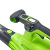 Воздуходув-пылесос садовый аккумуляторный Greenworks 40V GD40BVIIK4 (c 1хАКБ 4Ач и ЗУ) купить в Минске
