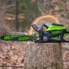 Цепная пила аккумуляторная Greenworks GD60CS25 купить в Минске