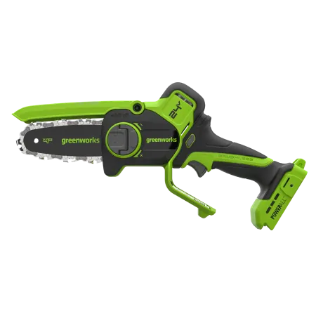Цепная мини пила аккумуляторная Greenworks CS2410A, 24V, 10см, без АКБ и ЗУ купить в Минске
