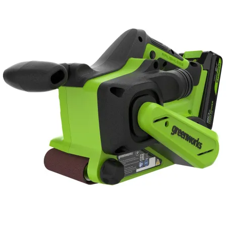 Ленточная шлифовальная машина аккумуляторная Greenworks 24V G24BS (1АКБх2Ач и ЗУ) купить в Минске
