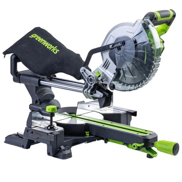 Торцовочная пила Greenworks GD24MS216 24V (65х310мм) аккумуляторная, без АКБ и ЗУ купить в Минске