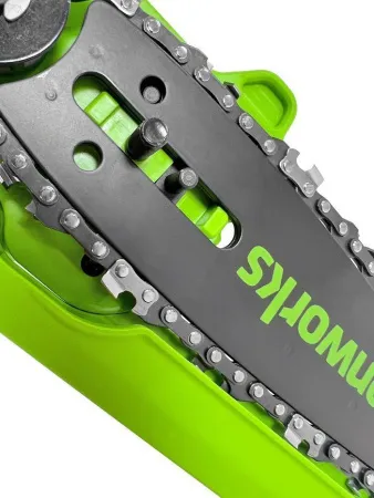 Цепная мини пила аккумуляторная Greenworks 24V GD24CSMNX (1хАКБ 4Ач и ЗУ) 15см купить в Минске