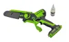 Цепная мини пила аккумуляторная Greenworks 24V GD24CSMNX (1хАКБ 2Ач и ЗУ) 15см купить в Минске