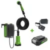 Насос аккумуляторный для полива из бочки Greenworks 24V G24SWP купить в Минске