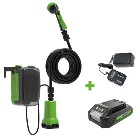 Насос аккумуляторный для полива из бочки Greenworks 24V G24SWP купить в Минске