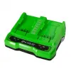 Зарядное устройство для 2-х аккумуляторов Greenworks G24X2UC2 купить в Минске
