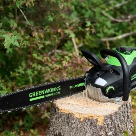 Цепная пила аккумуляторная Greenworks 82V GD82CS51K5 купить в Минске