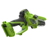 Цепная мини пила аккумуляторная Greenworks CS2410A, 24V, 10см, без АКБ и ЗУ купить в Минске