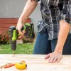 Дрель-шуруповерт аккумуляторная Greenworks 24V GD24DD35 (1x2Ач, ЗУ) купить в Минске