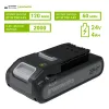Аккумулятор Greenworks 24V 4Ач G24B4 + с двумя USB-C разъемами купить в Минске