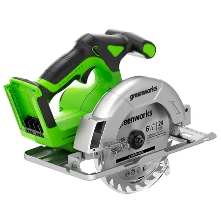 Циркулярная пила аккумуляторная Greenworks 24V GD24CS165 (без АКБ и ЗУ) купить в Минске