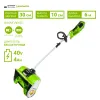 Снегоуборщик аккумуляторный Greenworks 40V GD40SSK4 (1хАКБ 4Ач и ЗУ) купить в Минске