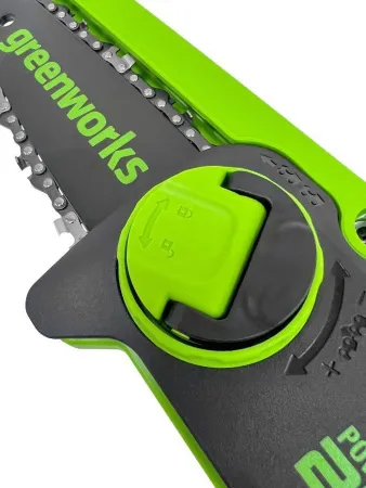 Цепная мини пила аккумуляторная Greenworks 24V GD24CSMNX (1хАКБ 2Ач и ЗУ) 15см купить в Минске