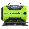 Компрессор автомобильный аккумуляторный Greenworks ACG301 24V/12V (без АКБ и ЗУ) купить в Минске